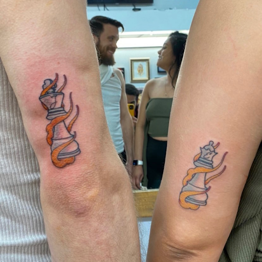 Explore tengen uzui tattoo ideas, creative tattoo ideas in Baltimore, available at Rippd Canvas Tattoo Shop Artists Social Club