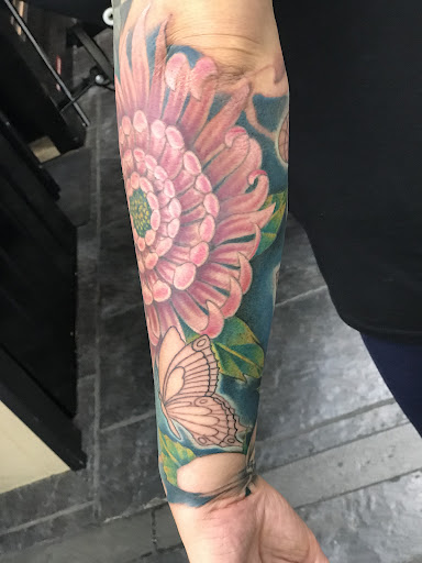 Explore tattoo ideas for fallen soldiers, creative tattoo ideas in San Marcos, available at Locally Famous Tattoo