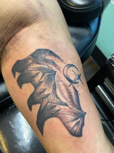 Explore tattoo ideas on thigh, creative tattoo ideas in Reno, available at Evolution Tattoo