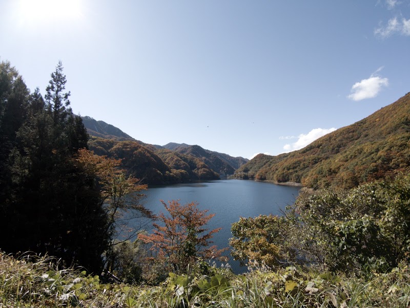 Fujiwara dam viewing park