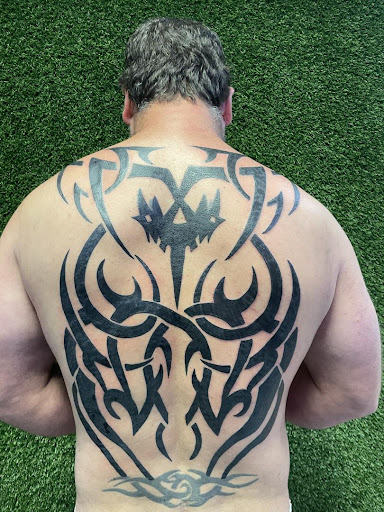 Explore great half sleeve tattoo ideas, creative tattoo ideas in Cocoa, available at Rorschach Tattoo Shop and Piercing Studio