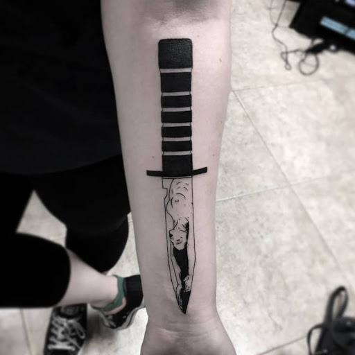 Explore small wave tattoo ideas, creative tattoo ideas in Orange Park, available at Diamond Tip Tattoo