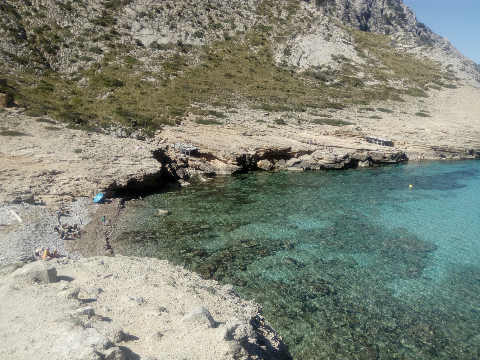 Foto van Cala Figuera met hoog niveau van netheid