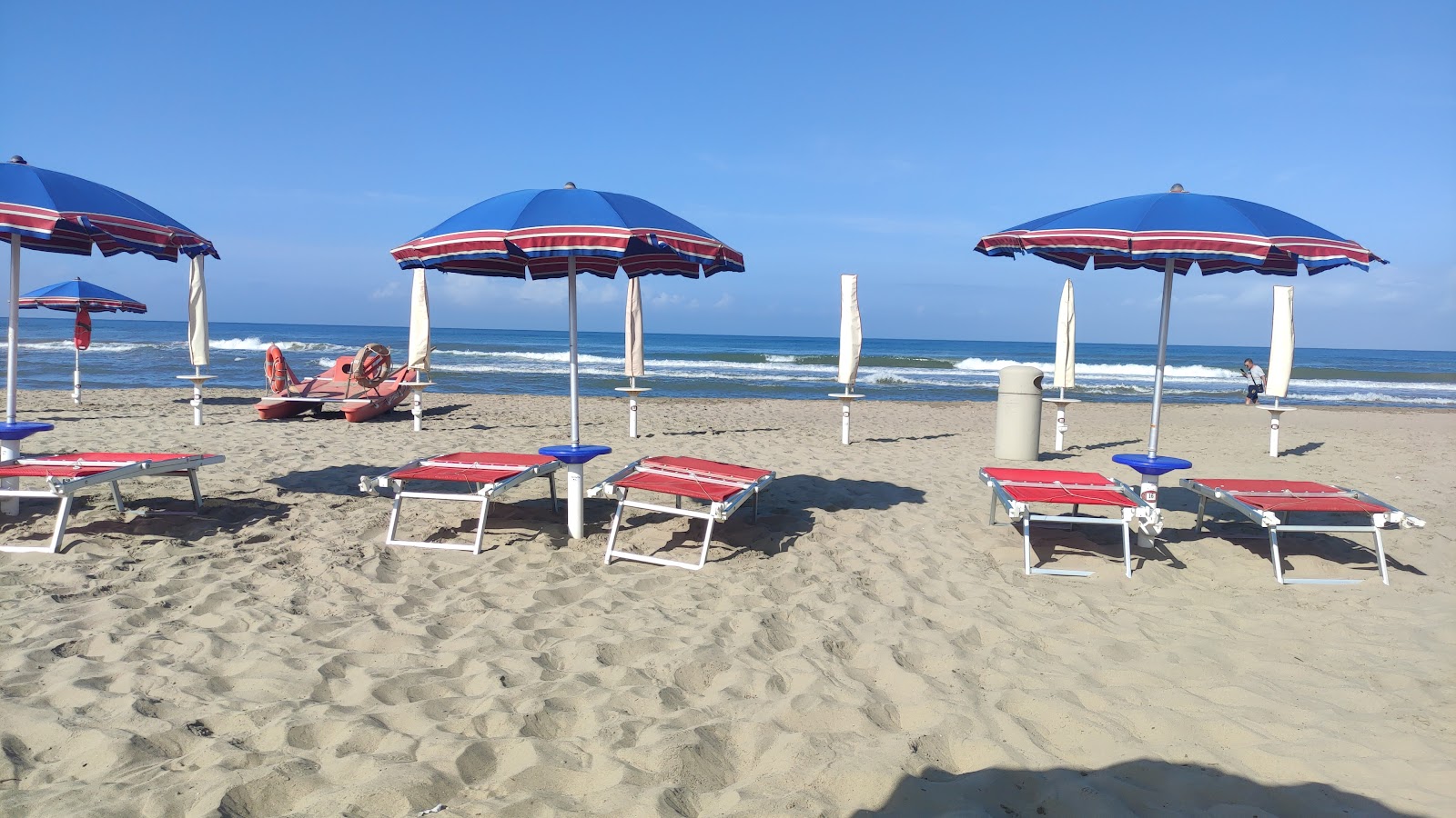 Foto av Spiaggia di Mondragone - rekommenderas för familjeresenärer med barn