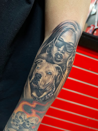 Find best friend tattoos ideas for your next unique tattoo in El Paso at Estilo Firme Tattoo Co.