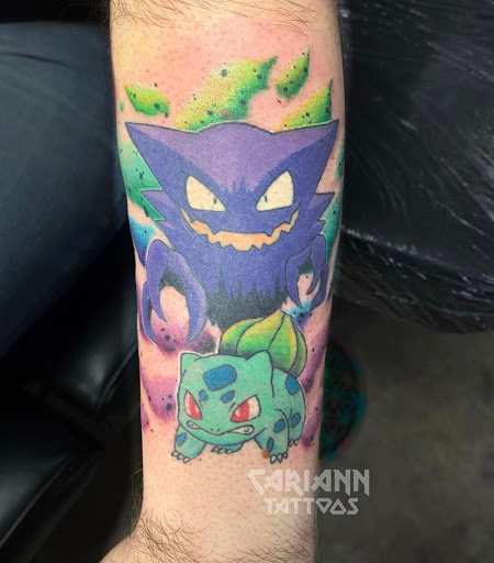 Explore small mushroom tattoo ideas, creative tattoo ideas in Hamden, available at Burning Hearts Tattoo Co.