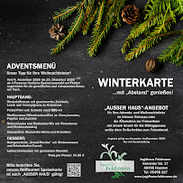 Menu / carte de Restaurant Jagdhaus Feldmann à Hopsten