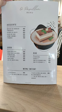 Menu / carte de O'Pavillon à Villejuif