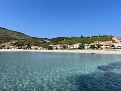 Foto von Ammos Beach mit lange, gerade küste