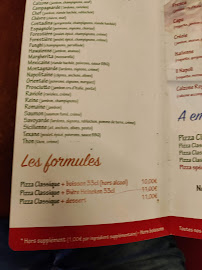 Pizzeria il Napoli à Grenoble menu