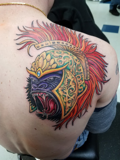 Find web tattoo ideas for your next unique tattoo in Libertyville at Art With Atattooed