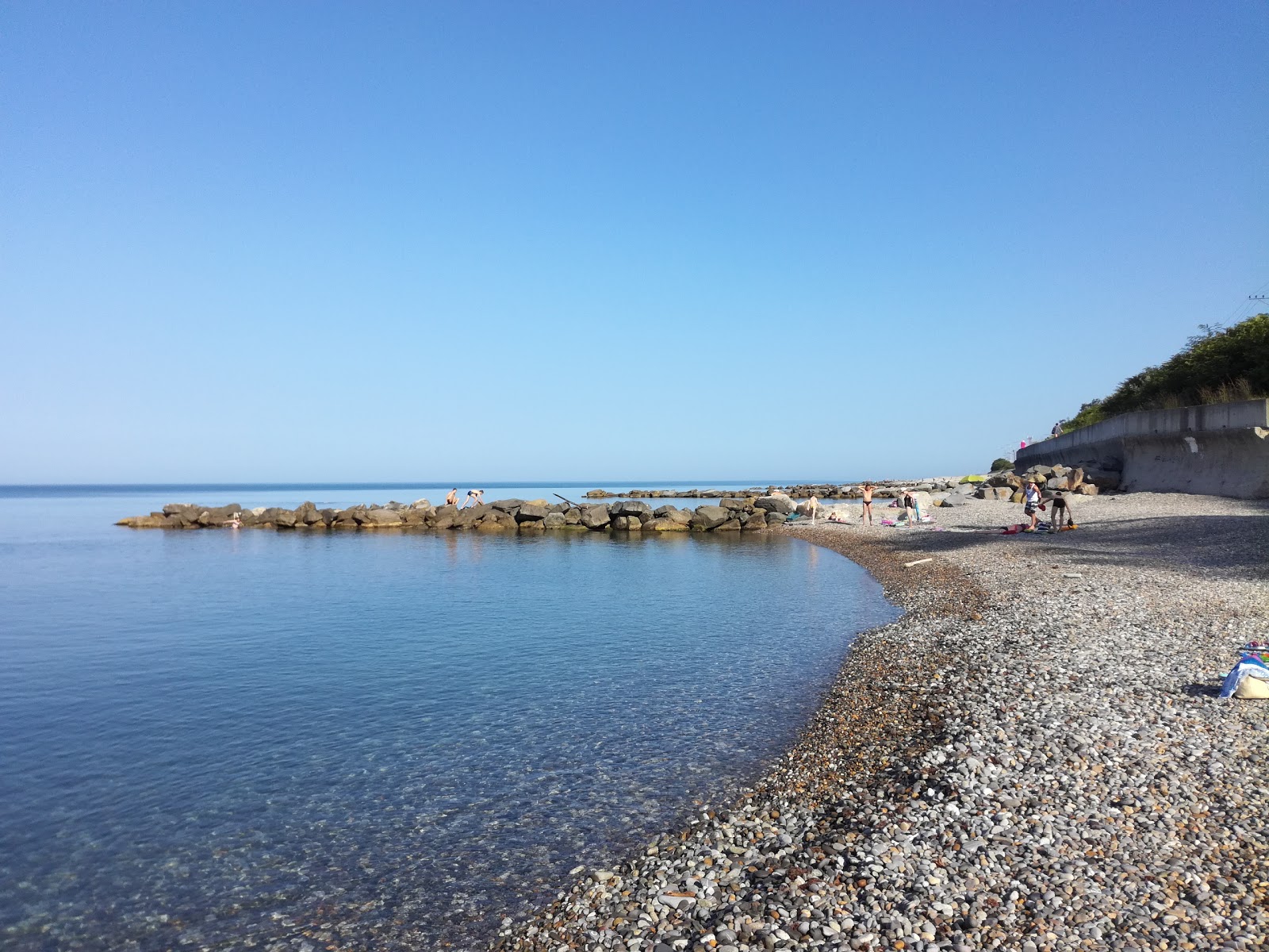 Foto af Vardane beach faciliteter område