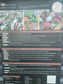 Menu du Pizza del cuoco à Carnoules