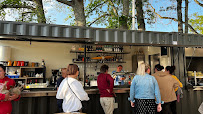 Atmosphère du Restaurant ô Pies Gourmandes (paillote Île aux pies) à Bains-sur-Oust - n°8