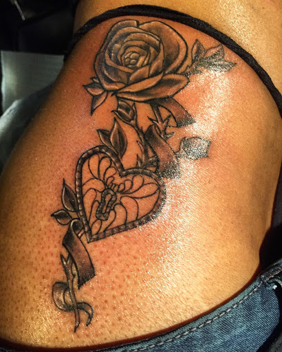 Explore bicep tattoo ideas men, creative tattoo ideas in Atlanta, available at Camp Creek Body Art & Laser