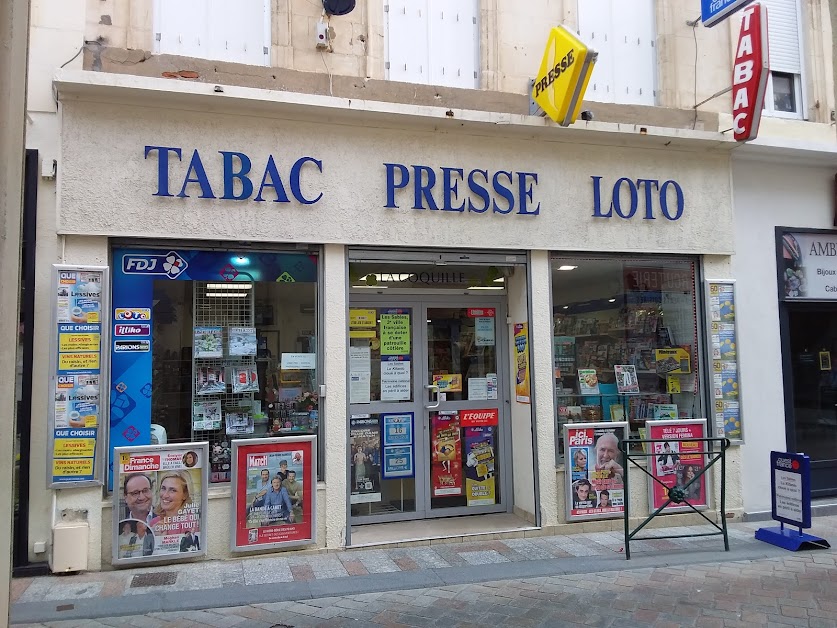 La Coquille Tabac Presse Loto à Les Sables-d'Olonne (Vendée 85)