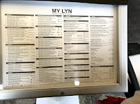 MY LYN à Baden-Baden menu