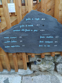 Menu / carte de Le Dolilou à Les Deux Alpes