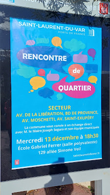 Rencontre de Quartiers : Libération-Provence-Moschetti-St Exupéry à Saint-Laurent-du-Var