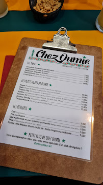 Chez Oumie à Villenave-d'Ornon menu