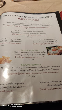 Pizzeria Ristorante Salvan - Corvara in Badia (bz) à Corvara menu