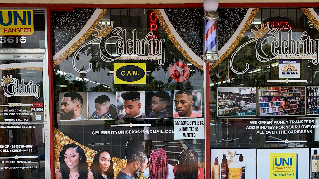 Celebrity 2 unisex & beauty supply 33312