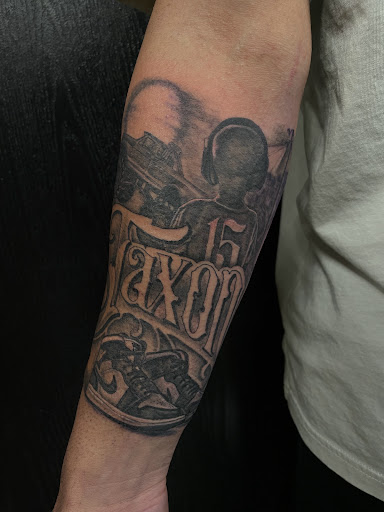 Explore lady bug tattoo ideas, creative tattoo ideas in Mount Clemens, available at Hand & Heart Tattoo