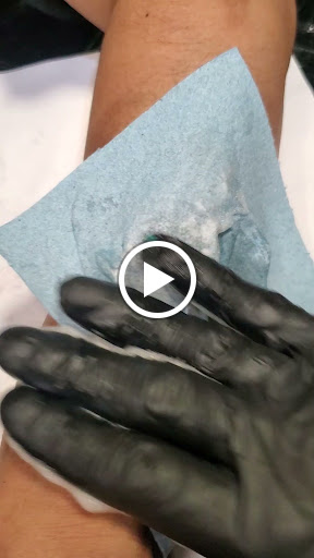 Explore violin tattoo ideas, creative tattoo ideas in Bronx, available at Living Legends Ink realistic tattoos