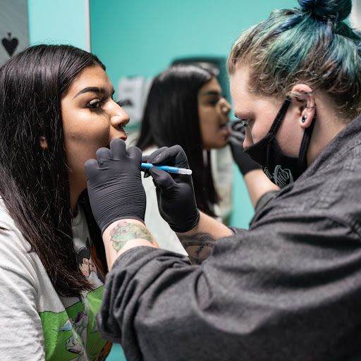 Explore princess crown tattoo ideas, creative tattoo ideas in San Antonio, available at Platinum Tattoos & Piercings