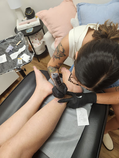 Explore abstract tattoo ideas, creative tattoo ideas in Sarasota, available at Diamond Reigns Tattoos