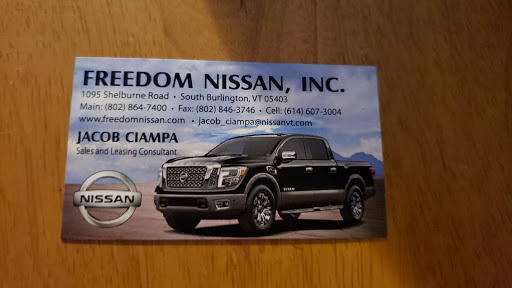 Nissan Dealer «Freedom Nissan of South Burlington», reviews and photos, 1095 Shelburne Rd, South Burlington, VT 05403, USA