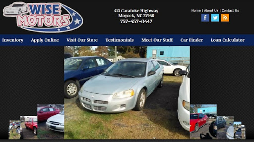 Used Car Dealer «Wise Motors», reviews and photos, 413 Caratoke Hwy, Moyock, NC 27958, USA