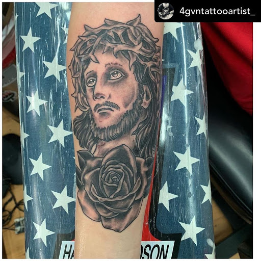 Explore anagram tattoo ideas, creative tattoo ideas in Bristol, available at Sacred Ink