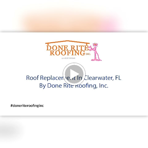 Roofing Contractor «DONE RITE ROOFING», reviews and photos, 1506 S Hillcrest Ave, Clearwater, FL 33756, USA