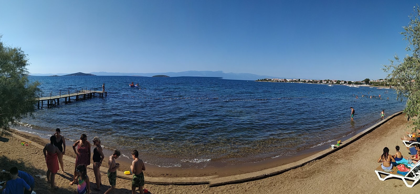 Foto van Ayvalik beach II met ruime baai