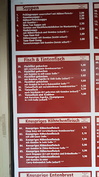 Menu / carte de Kim Phat à Pfarrkirchen