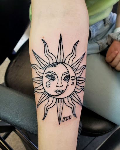 Explore last name tattoo ideas, creative tattoo ideas in Northfield, available at Signature Tattoo and Supplies