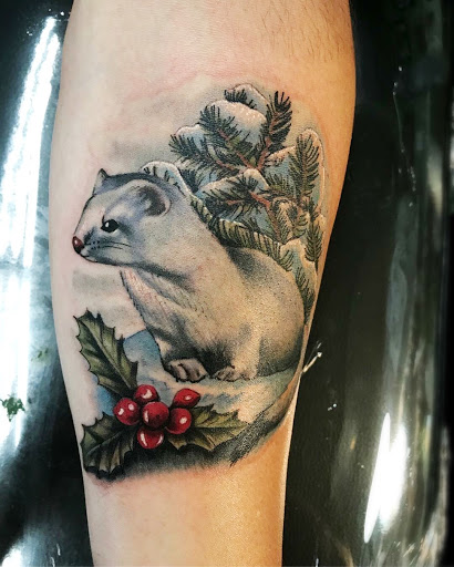 Explore weightlifting tattoos ideas, creative tattoo ideas in Twentynine Palms, available at Hilltop Tattoo Company