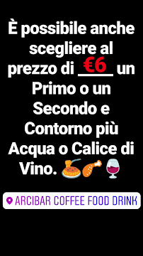 Bar ArciBar Coffee Food Drink à Battipaglia (la carte)