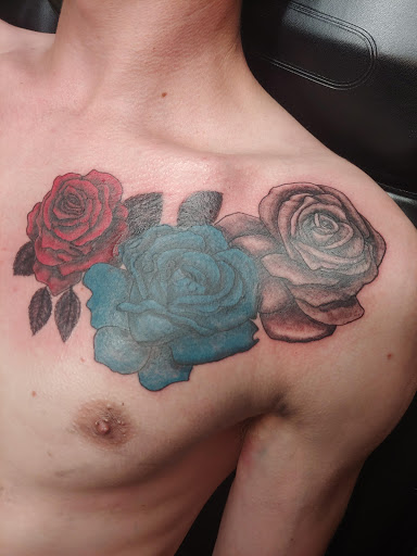 Explore calf tattoo ideas for guys, creative tattoo ideas in Williamston, available at Inkd Tattoo Parlor