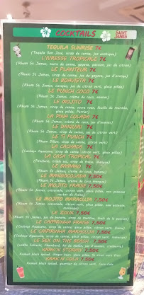 Restaurant La Casa Tropical à Chartres - menu / carte