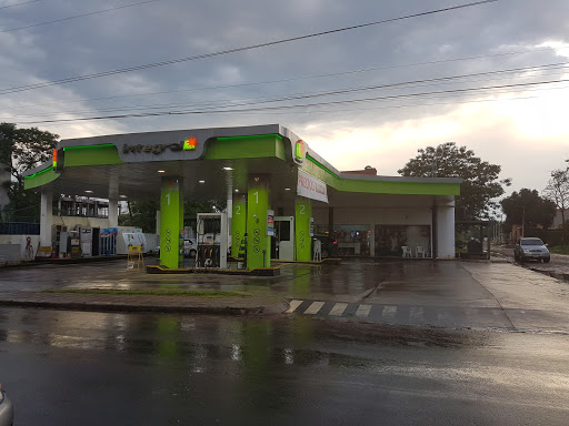 Integral gas station