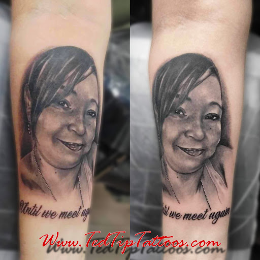 Find goat tattoo ideas for your next unique tattoo in Springfield at Red Tip Tattoos