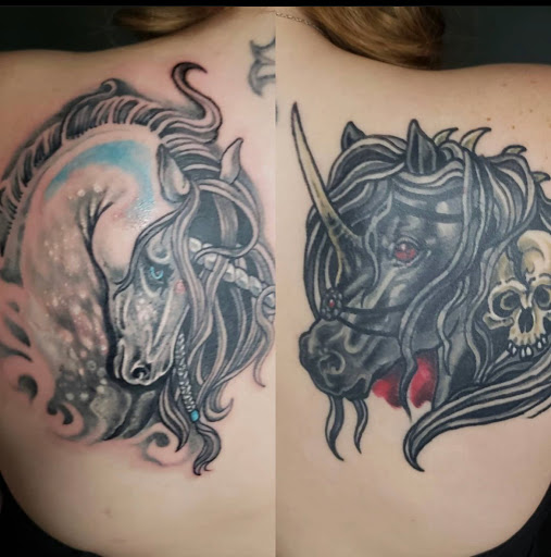 Explore tattoos ideas for depression, creative tattoo ideas in Charlotte, available at Canvas Tattoo & Art Gallery