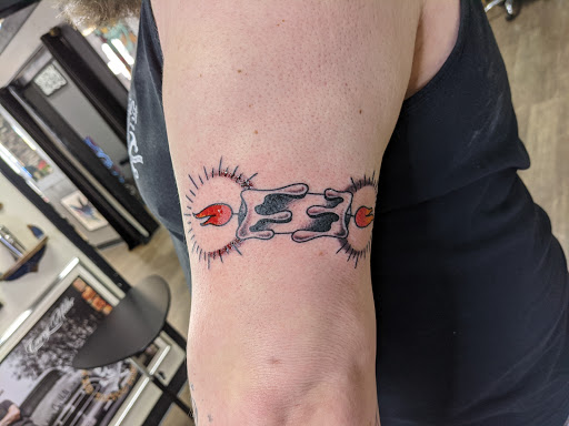 Explore cool name tattoo ideas, creative tattoo ideas in Merced, available at Merced Tattoo and Piercing Co.