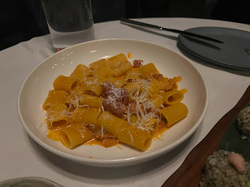 Yuzu bacon pasta