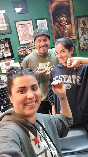 Explore honey badger tattoo ideas, creative tattoo ideas in Riverside, available at The Madd Tatterz Tattoo Parlor