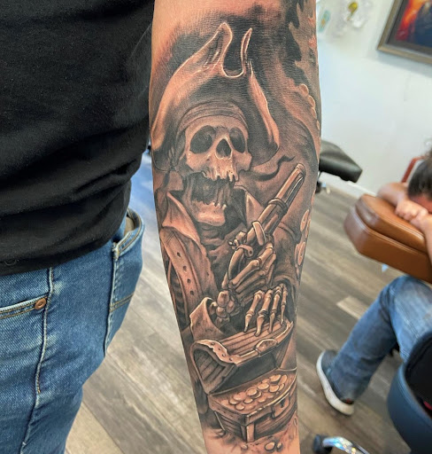 Explore planchette tattoo ideas, creative tattoo ideas in Sarasota, available at Oddity Tattoo Art University