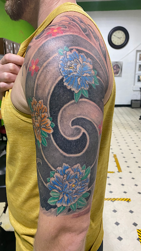 Explore energy tattoo ideas, creative tattoo ideas in Evansville, available at Ink Therapy 101