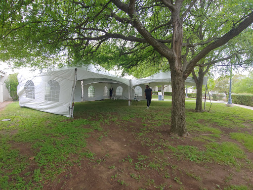 Disco tents in San Antonio